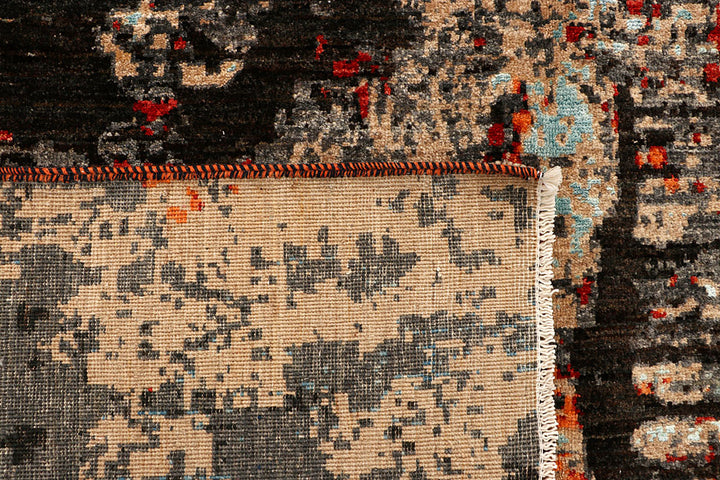 Multi Colored Abstract 6' 6 x 9' 9 - No. 66414 - ALRUG Rug Store