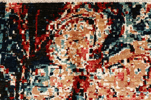 Multi Colored Abstract 6' 7 x 9' 9 - No. 66415 - ALRUG Rug Store