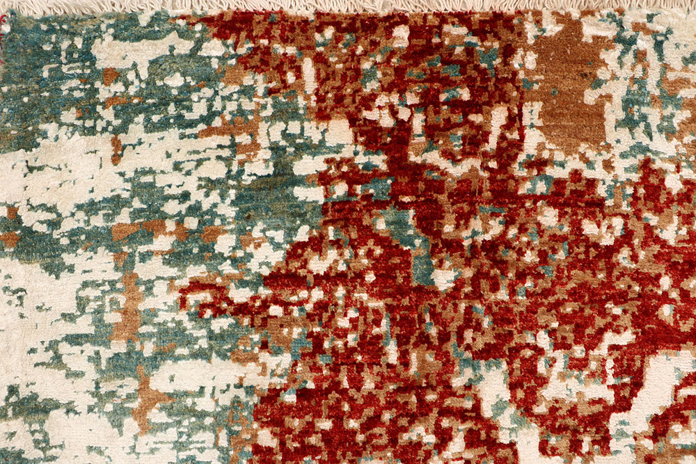 Multi Colored Abstract 6' 6 x 9' 6 - No. 66416 - ALRUG Rug Store