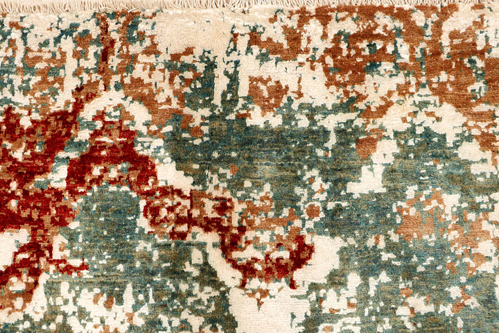 Multi Colored Abstract 6' 6 x 9' 6 - No. 66416 - ALRUG Rug Store