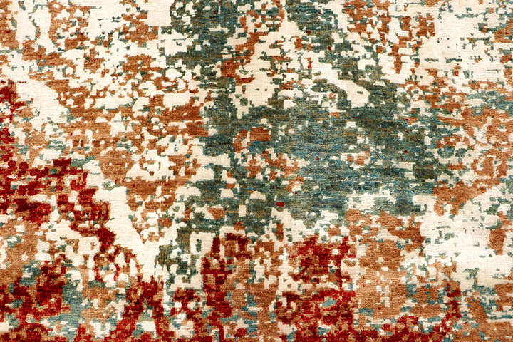 Multi Colored Abstract 6' 6 x 9' 6 - No. 66416 - ALRUG Rug Store