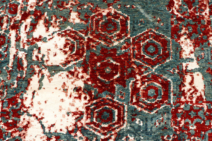 Multi Colored Abstract 8' 1 x 9' 8 - No. 66418 - ALRUG Rug Store