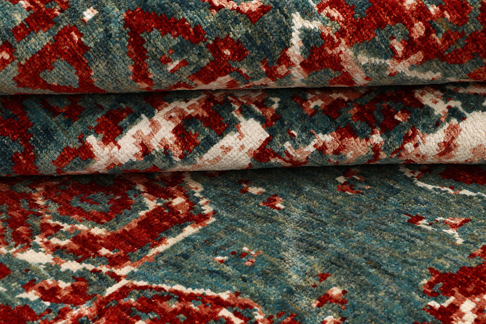 Multi Colored Abstract 8' 1 x 9' 8 - No. 66418 - ALRUG Rug Store