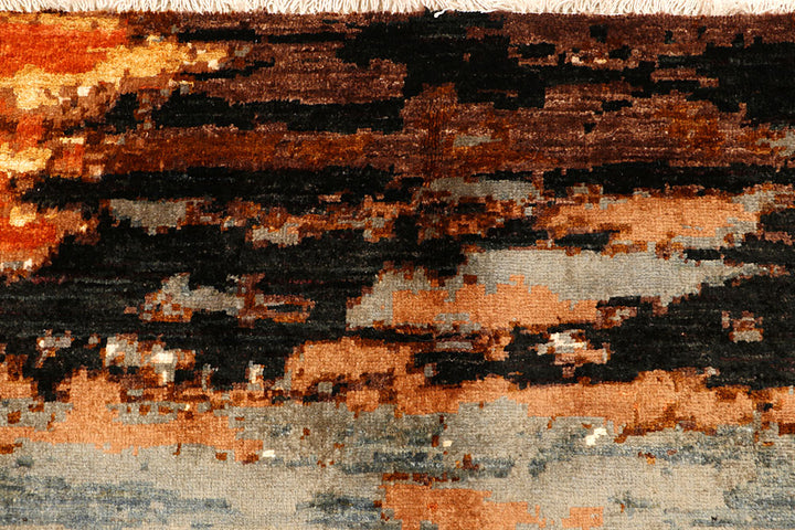 Multi Colored Abstract 6' 9 x 9' 9 - No. 66419 - ALRUG Rug Store