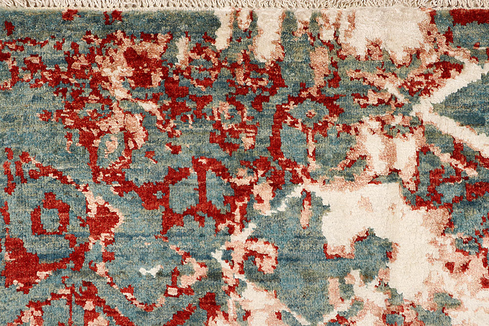 Multi Colored Abstract 6' 6 x 9' 8 - No. 66420 - ALRUG Rug Store