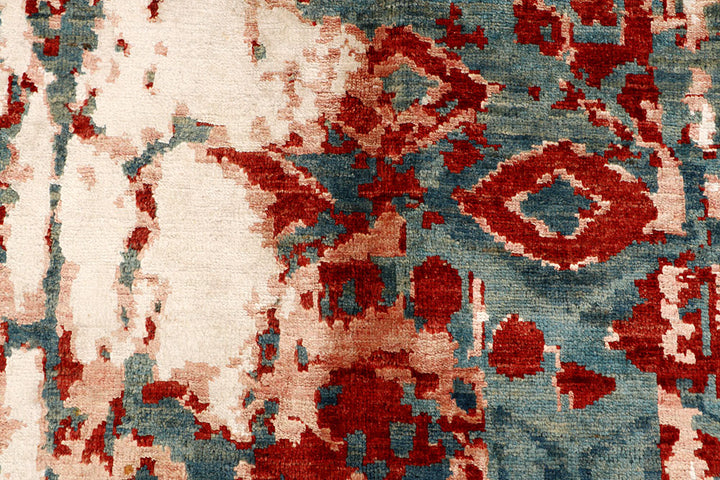 Multi Colored Abstract 6' 6 x 9' 8 - No. 66420 - ALRUG Rug Store