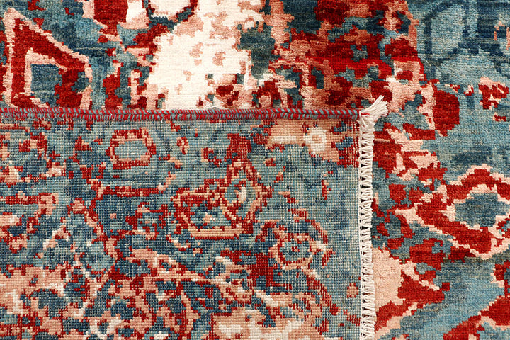 Multi Colored Abstract 6' 6 x 9' 8 - No. 66420 - ALRUG Rug Store