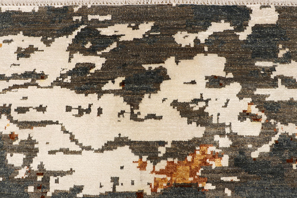 Multi Colored Abstract 8' x 9' 10 - No. 66421 - ALRUG Rug Store