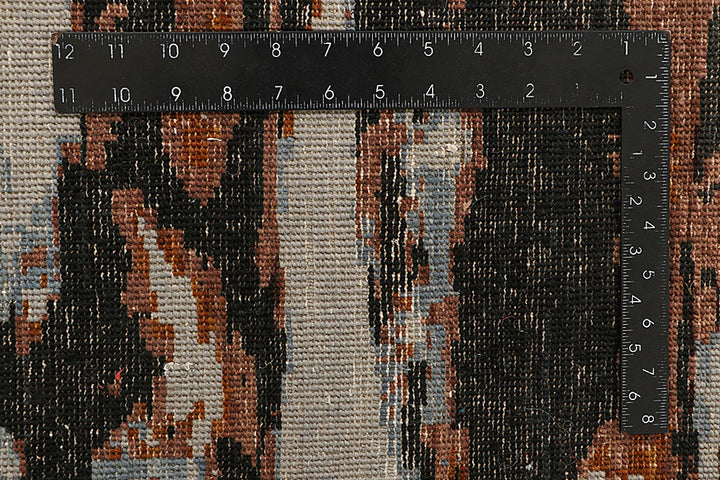 Multi Colored Abstract 8' x 9' 10 - No. 66421 - ALRUG Rug Store