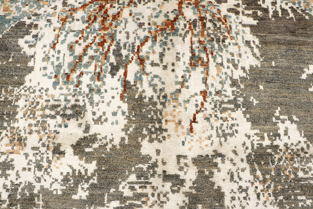 Multi Colored Abstract 8' x 10' 5 - No. 66423 - ALRUG Rug Store