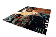 Multi Colored Abstract 7' 10 x 9' 9 - No. 66424 - ALRUG Rug Store