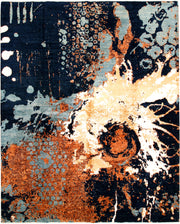 Multi Colored Abstract 7' 10 x 9' 9 - No. 66424 - ALRUG Rug Store