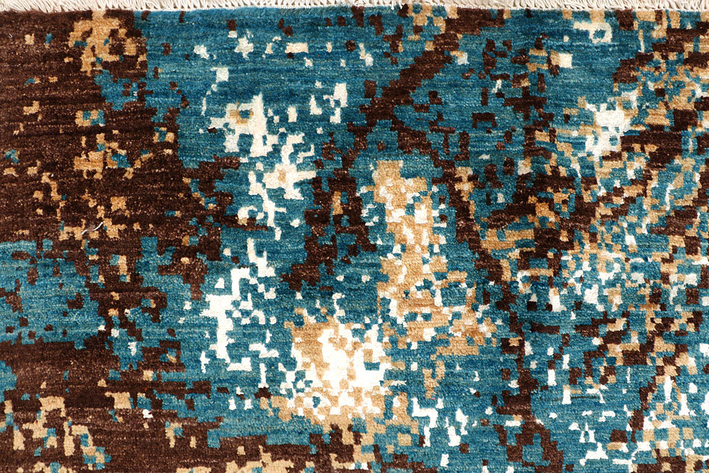 Multi Colored Abstract 7' 11 x 10' 10 - No. 66425 - ALRUG Rug Store