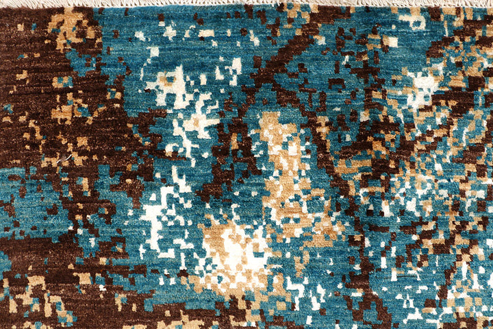 Multi Colored Abstract 7' 11 x 10' 10 - No. 66425 - ALRUG Rug Store