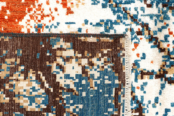 Multi Colored Abstract 7' 11 x 10' 10 - No. 66425 - ALRUG Rug Store