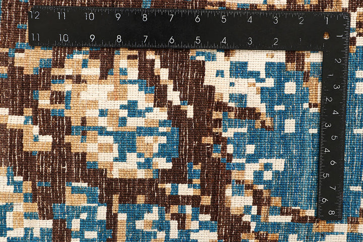 Multi Colored Abstract 7' 11 x 10' 10 - No. 66425 - ALRUG Rug Store