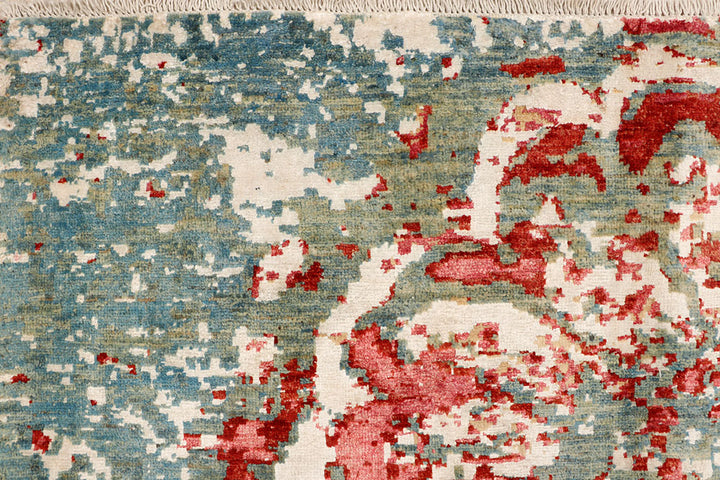 Multi Colored Abstract 7' 9 x 9' 9 - No. 66426 - ALRUG Rug Store