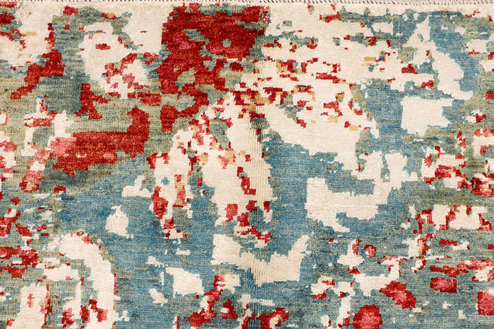 Multi Colored Abstract 7'  9" x 9'  9" - No. QA84206