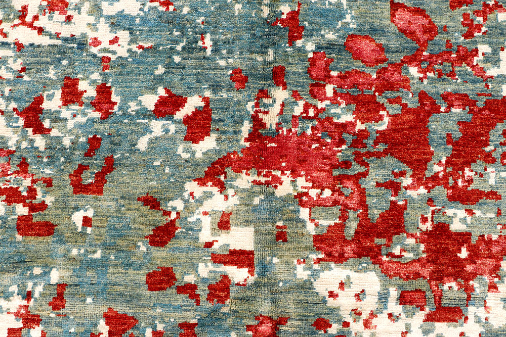 Multi Colored Abstract 7' 9 x 9' 9 - No. 66426 - ALRUG Rug Store