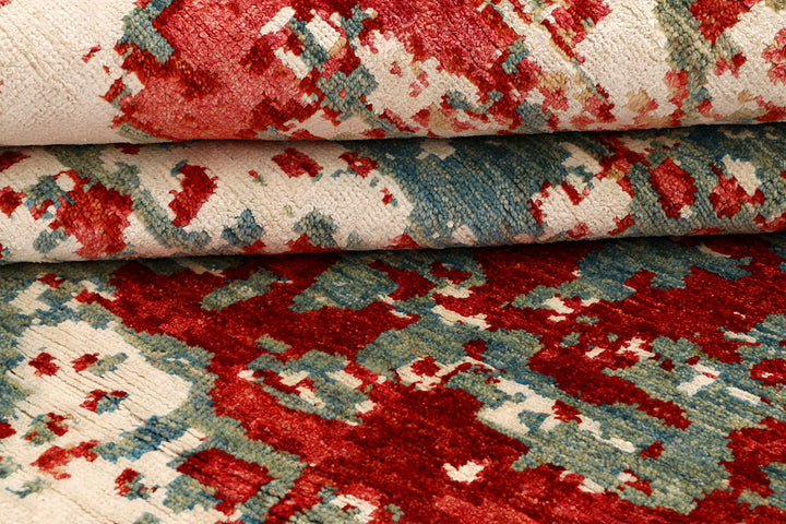 Multi Colored Abstract 7' 9 x 9' 9 - No. 66426 - ALRUG Rug Store