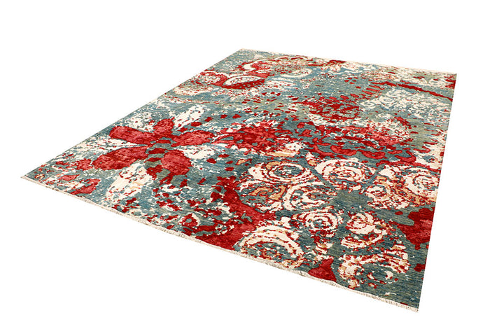 Multi Colored Abstract 7' 9 x 9' 9 - No. 66426 - ALRUG Rug Store