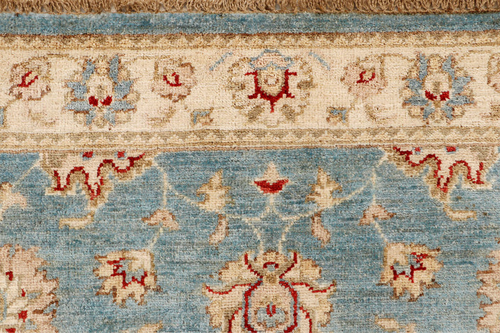 Sky Blue Ziegler 2' 11 x 4' 10 - No. 66435 - ALRUG Rug Store