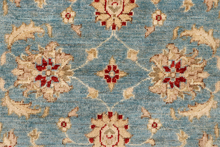 Sky Blue Ziegler 2' 11 x 4' 10 - No. 66435 - ALRUG Rug Store