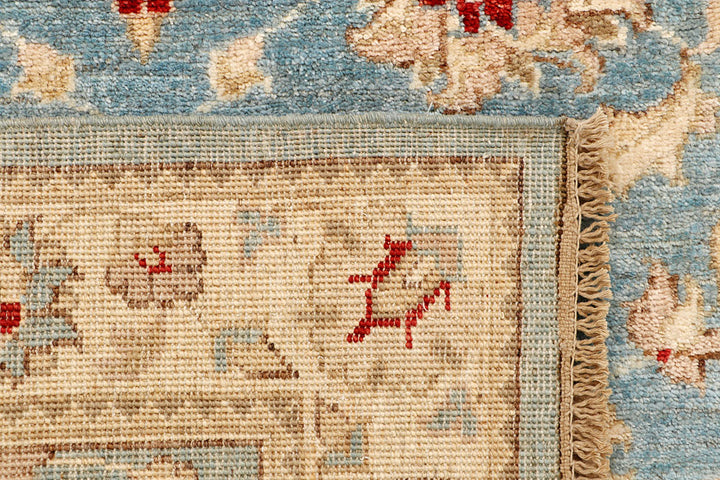 Sky Blue Ziegler 2' 11 x 4' 10 - No. 66435 - ALRUG Rug Store