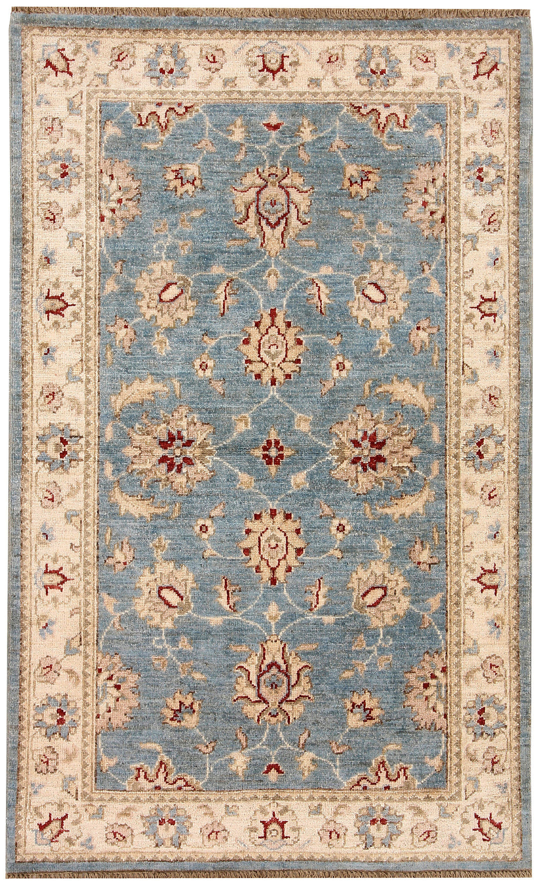 Sky Blue Ziegler 2' 11 x 4' 10 - No. 66435 - ALRUG Rug Store