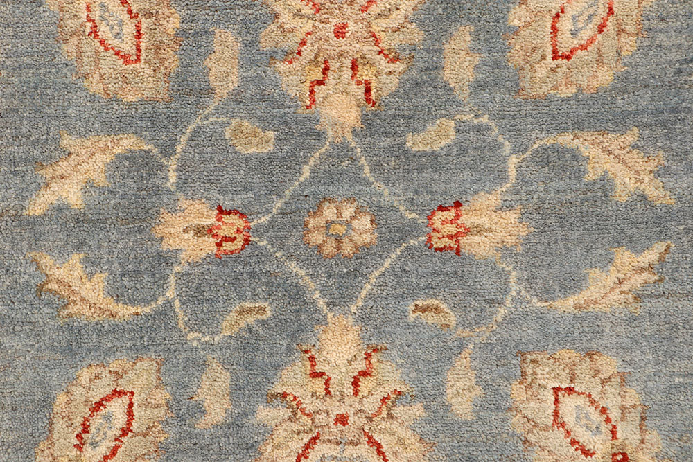 Light Slate Grey Oushak 2' 7 x 12' 6 - No. 66439 - ALRUG Rug Store