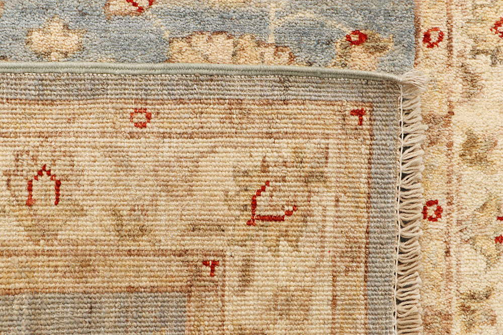 Light Slate Grey Oushak 2' 7 x 12' 6 - No. 66439 - ALRUG Rug Store