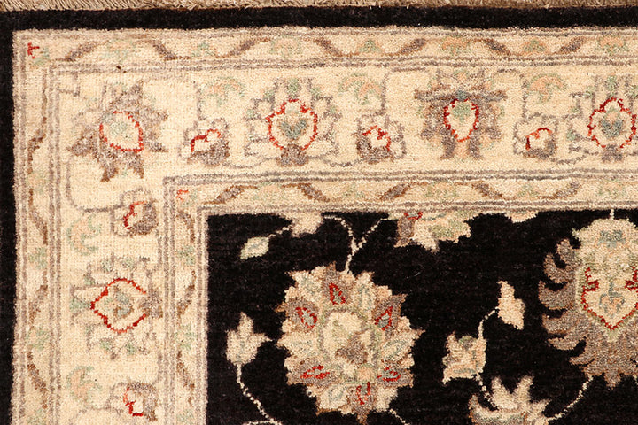 Black Ziegler 4' 3 x 19' 10 - No. 66441 - ALRUG Rug Store