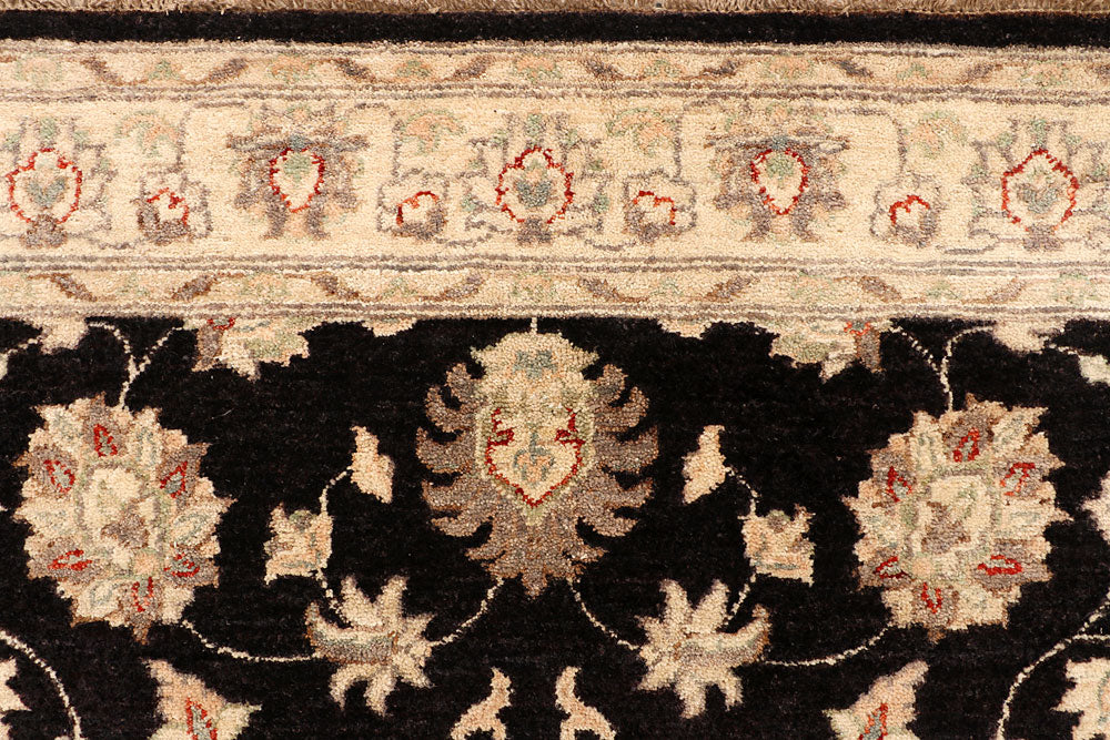 Black Ziegler 4' 3 x 19' 10 - No. 66441 - ALRUG Rug Store