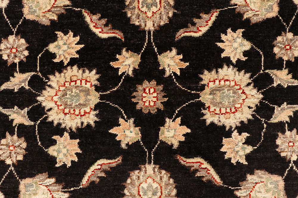 Black Ziegler 4' 3 x 19' 10 - No. 66441 - ALRUG Rug Store