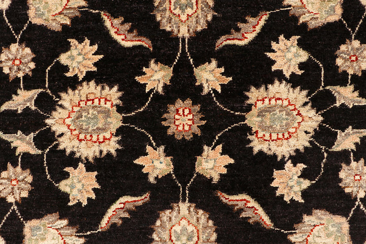 Black Ziegler 4' 3 x 19' 10 - No. 66441 - ALRUG Rug Store
