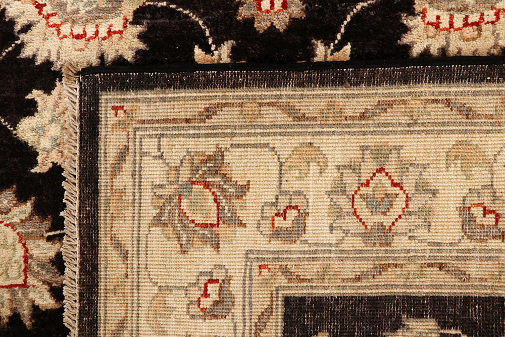 Black Ziegler 4' 3 x 19' 10 - No. 66441 - ALRUG Rug Store