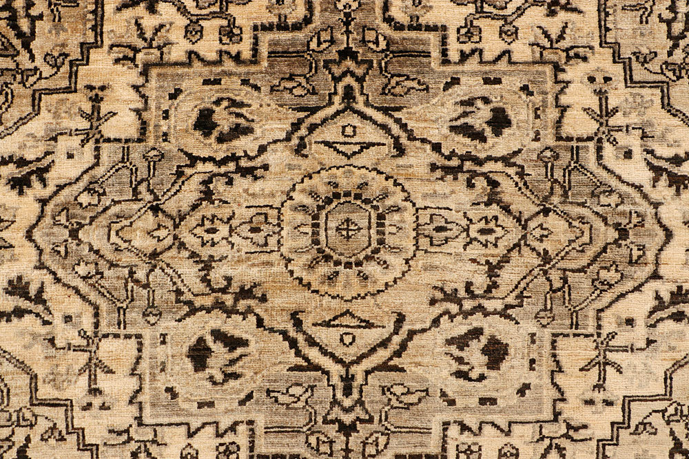 Tan Ziegler 4' 11 x 5' 7 - No. 66446 - ALRUG Rug Store
