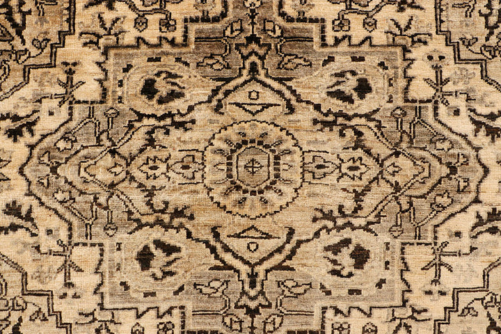 Tan Ziegler 4' 11 x 5' 7 - No. 66446 - ALRUG Rug Store