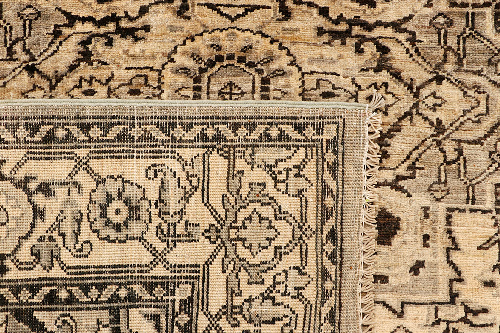 Tan Ziegler 4' 11 x 5' 7 - No. 66446 - ALRUG Rug Store