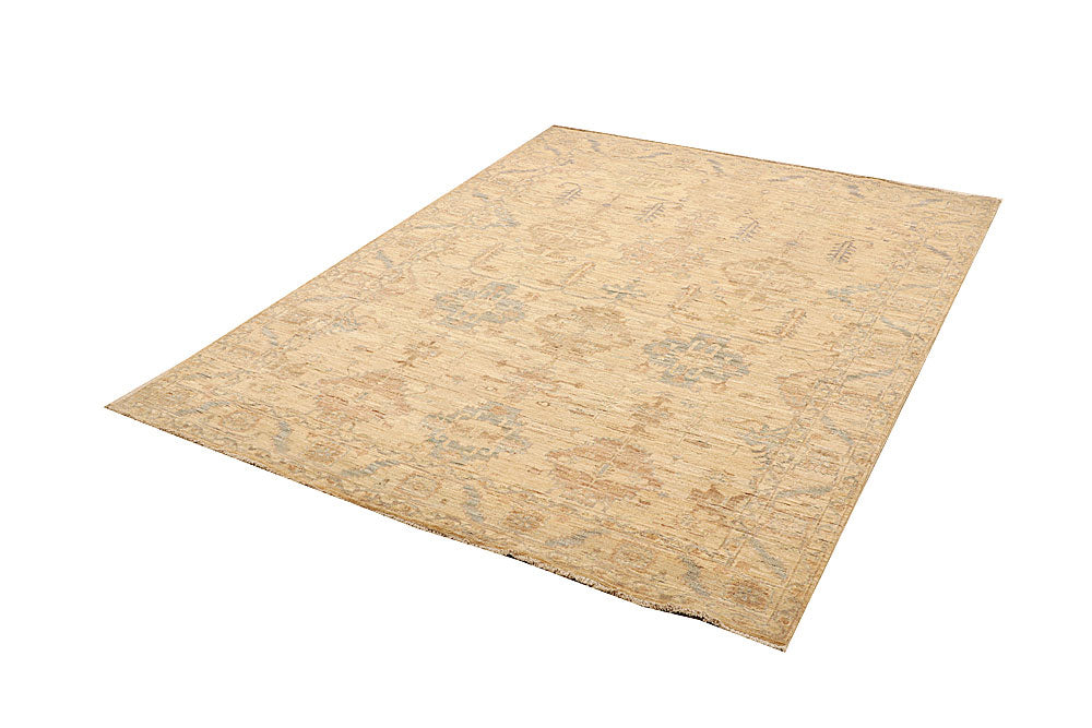 Bisque Oushak 5' 2 x 6' 11 - No. 66447 - ALRUG Rug Store