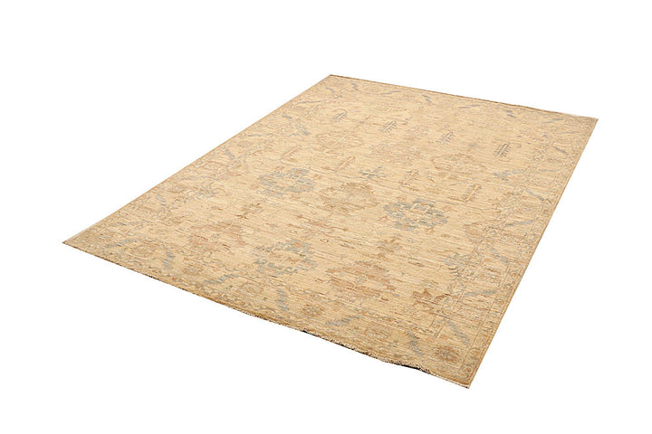 Bisque Oushak 5' 2 x 6' 11 - No. 66447 - ALRUG Rug Store