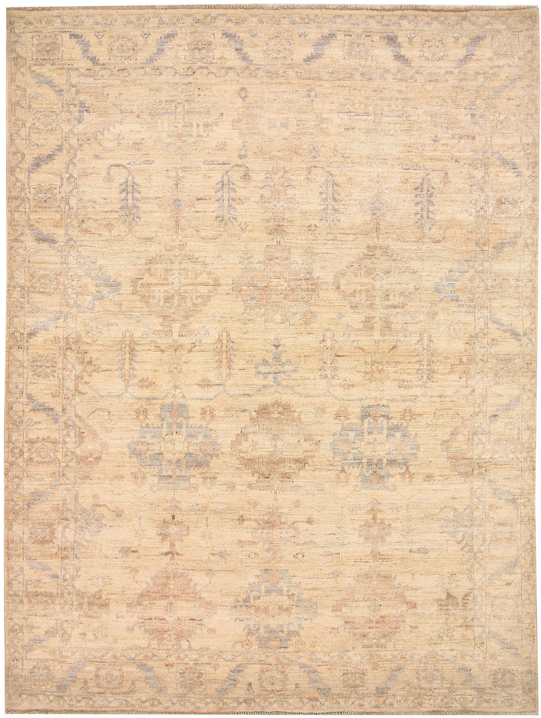 Bisque Oushak 5' 2 x 6' 11 - No. 66447 - ALRUG Rug Store