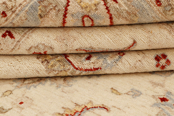 Bisque Ziegler 6' 6 x 9' 6 - No. 66449 - ALRUG Rug Store