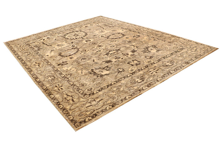 Tan Ziegler 8'  x" 9'  9" - No. QA49574