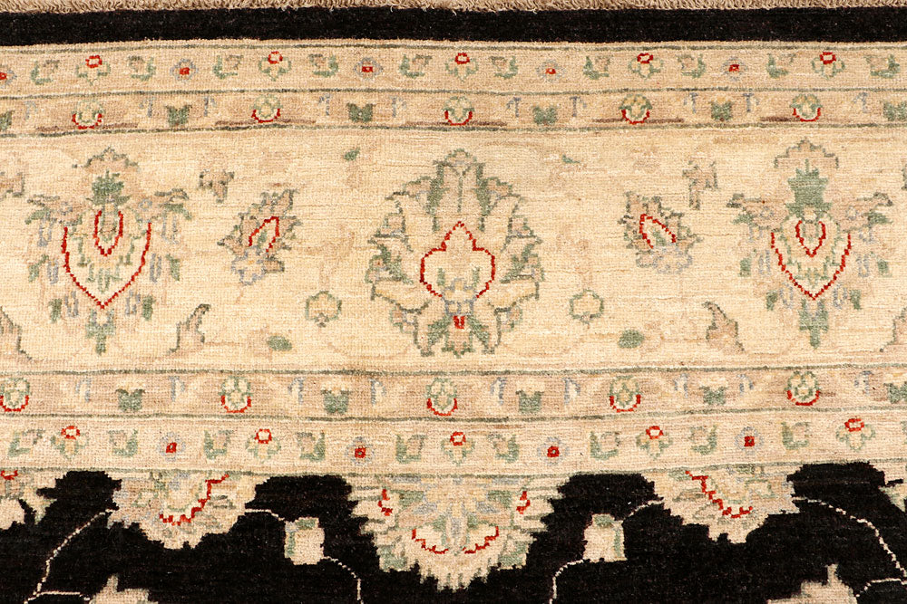 Black Ziegler 8' 11 x 11' 7 - No. 66452 - ALRUG Rug Store