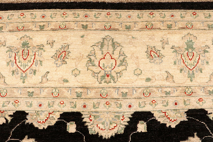 Black Ziegler 8' 11 x 11' 7 - No. 66452 - ALRUG Rug Store