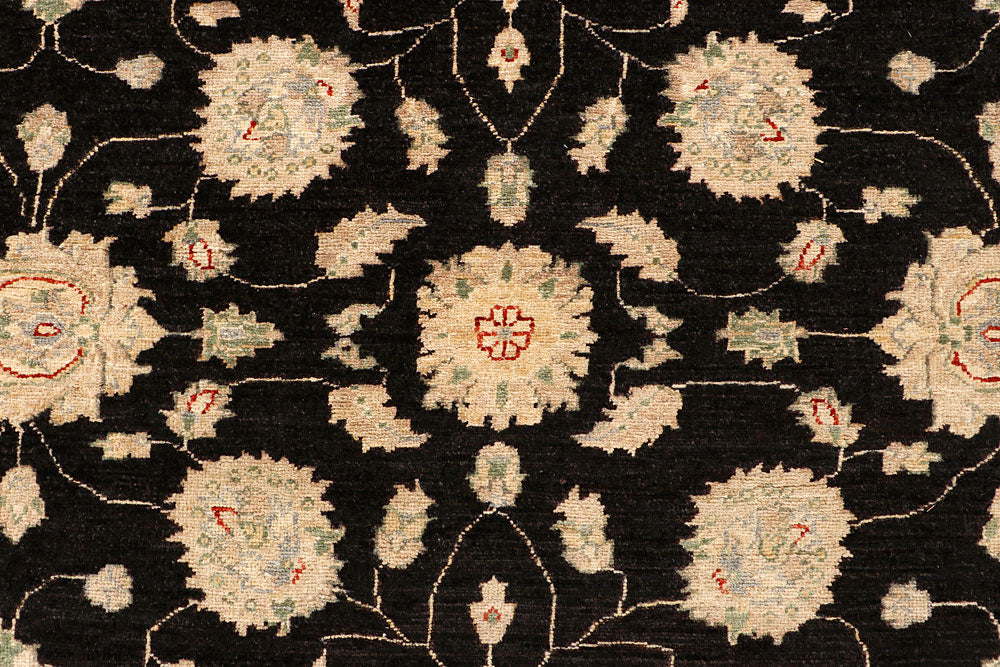 Black Ziegler 8' 11 x 11' 7 - No. 66452 - ALRUG Rug Store