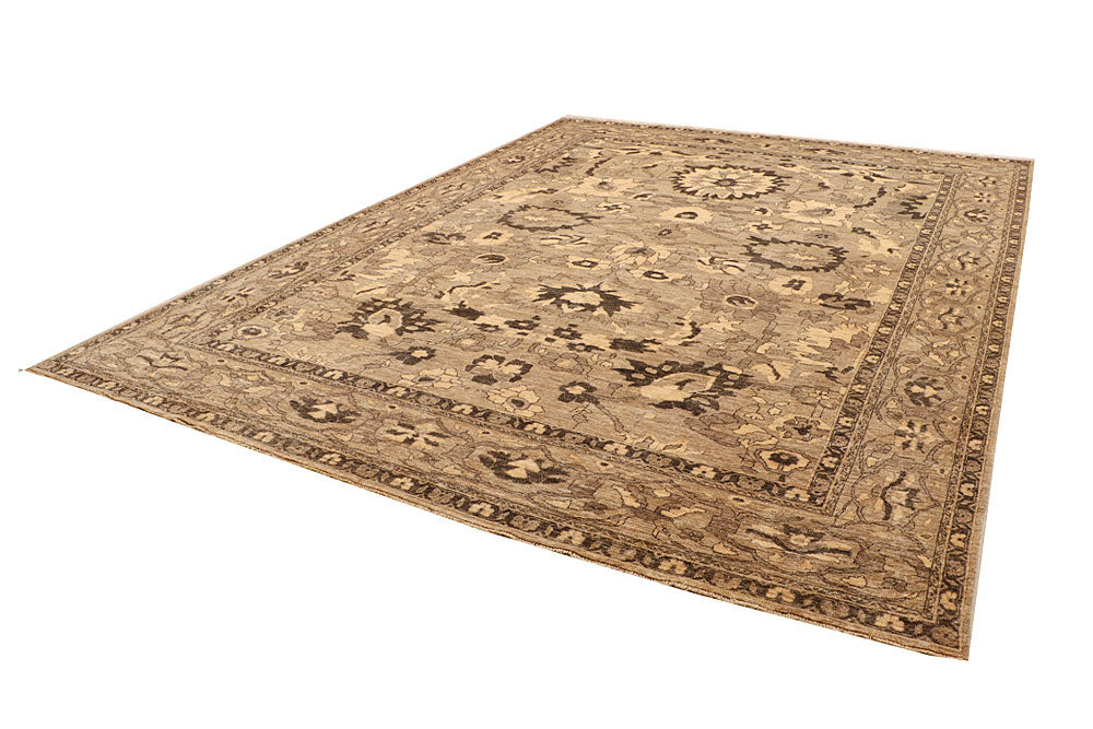 Tan Ziegler 9' 11 x 13' 7 - No. 66455 - ALRUG Rug Store