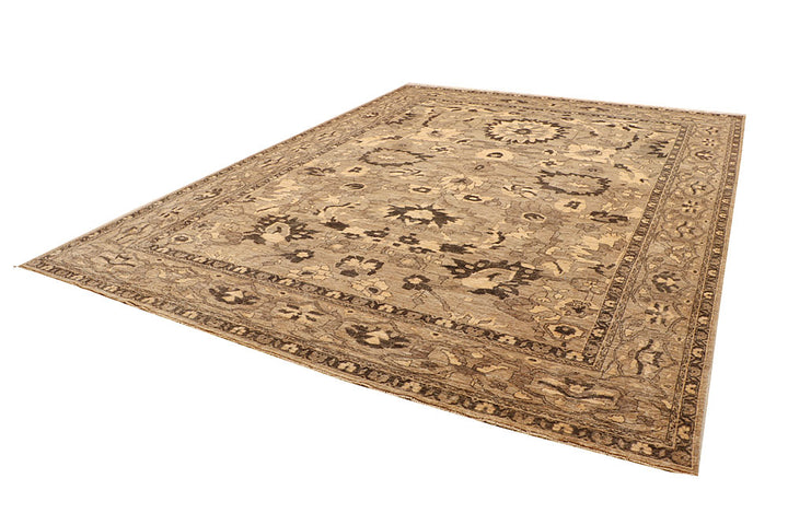 Tan Ziegler 9' 11 x 13' 7 - No. 66455 - ALRUG Rug Store