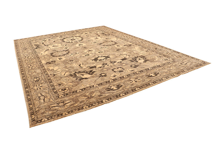 Tan Ziegler 9' 11 x 13' 7 - No. 66455 - ALRUG Rug Store